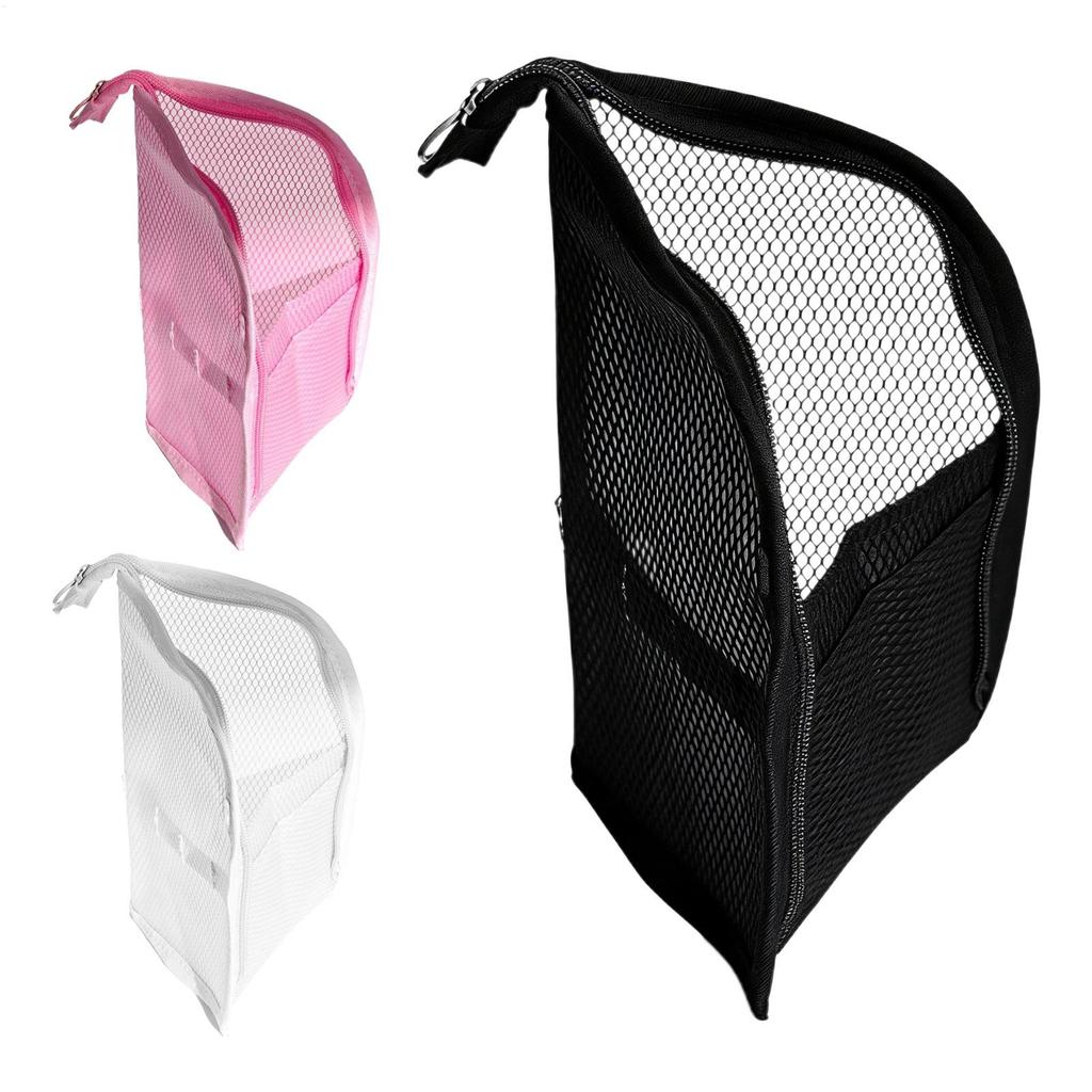 Toothbrush Pouch Stand-Up Storage Bag Waterproof Travel Toiletry Bag with Toothbrush Holder for Bathroom Business Trip Organizer