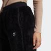 Adidas Originals Essentials Fluffy Teddy Hose Damen Unterteile Schwarz IC2258