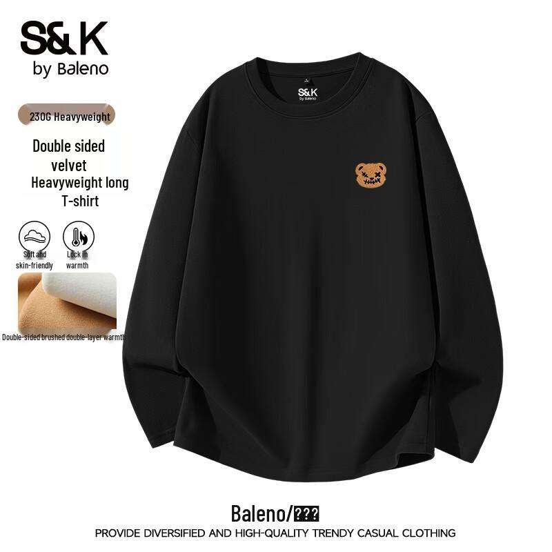 Baleno Men's S&K Series Fleece Lined Crew Neck Sweatshirt