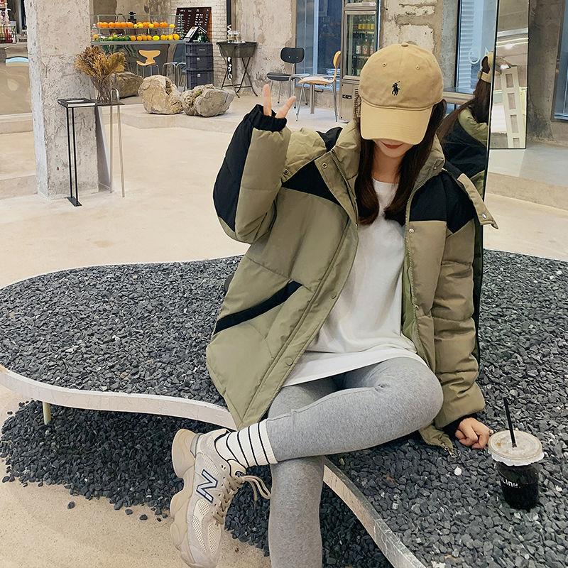 Thickened Bread Clothes Female Korean Version of Loose Cotton Clothing Female Niche Design Sense of Cotton Clothing Female