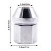 Secure Locking Metal Wheel Lug Nuts Set, Rustproof for LR001381 SUVs, Enhances Vehicle Detailing, Rough Terrain Driving