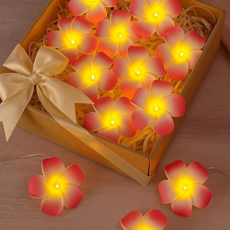 Flower Light String Battery Operated 1.5/3/6m 10/20/40leds Fairy Lights Decorative String Room Decor Lights for Bedroom Weddings Festivals