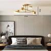 Modern LED Chandelier Luxury 6 Heads Hanging Light For Ceiling Dining Living Rooms Bedroom Ceiling Lamp Hall Home Decor Fixtures