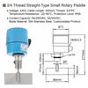 SR80 Rotary Paddle Level Switch High Temperature Threaded Sensor Silo Material Level Control Bulk Solid Indicator