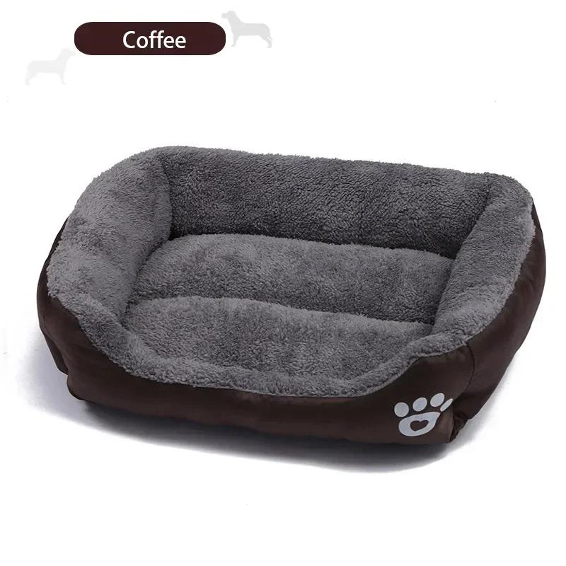 Dog Bed Pets House for Puppy Small Medium Large XXL Supplies Kennel Mat Nesk Sleeping Plush Washable Cat Cushion Products Indoor