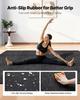 Puzzle Exercise Mat, 12 PCS Fitness Equipment Mats, 610 x 610 x 10 mm, High-Density EVA Foam Mat Set, Interlocking Rubber Soft Tiles, Protective Floor