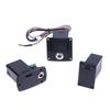 1 Sett DIY-tilbehør 9V Batteriholder Dekselboks For Akustisk Gitar Bass Pickup Svarte Gitar Deler