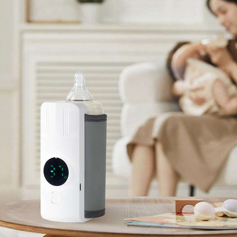 USB Waterless Portable Milk Warmer: Constant Temperature Heating Bag with Insulated Cover