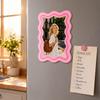 Personalisierter Kühlschrankmagnet mit Foto, Personalisierter Bildmagnet, Niedliche Wohnküchen-Dekoration, Angepasster Kühlschrankmagnet,