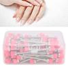 100pcs Nail Drill Bit Cleaning Brush Nail Dust Brush Cleaner Manicure Tool Accessory
