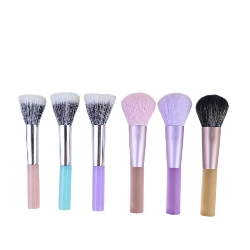 Multifunctional Travel Makeup Brush - Super Soft Bristles for Blending and Stippling