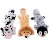 Squeaky Cartoon Lifelike Plush Animal Chew Toy for Small Dogs-Durable with BB Sound and Plush Material
