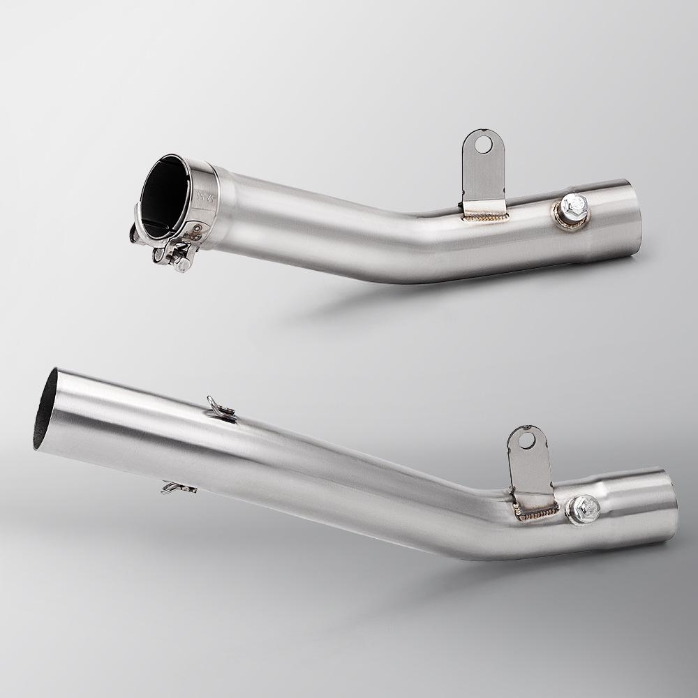 ZX6R Motorcycles: Stainless Steel Front & Mid-Section Exhaust Pipe for Mid-Section Connection To Original Exhaust.
