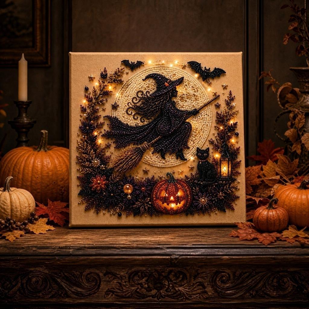 Halloween Painting Kit with DIY Set for Adults and Kids