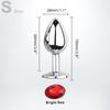 Adults Only Bdsm Butt Plug Metal Round Anal Dilator Sex Toys For Men Gay Prostate Massager Fetish Erotic Intimates Accessories