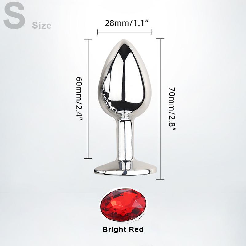 Adults Only Bdsm Butt Plug Metal Round Anal Dilator Sex Toys For Men Gay Prostate Massager Fetish Erotic Intimates Accessories