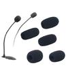Pack of 5 Microphone Sponges Covers Advanced Wind Foam Reduction Durability Design for Panel Discussions Speech Systems
