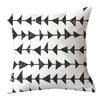 Simple New Square Geometric Plush Pillowcase Home Fabric Sofa Pillow Cushion Cover