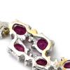 NON BRAND - Ruby 0.8ct Diamond PendantNecklace K18WG/Ruby Array