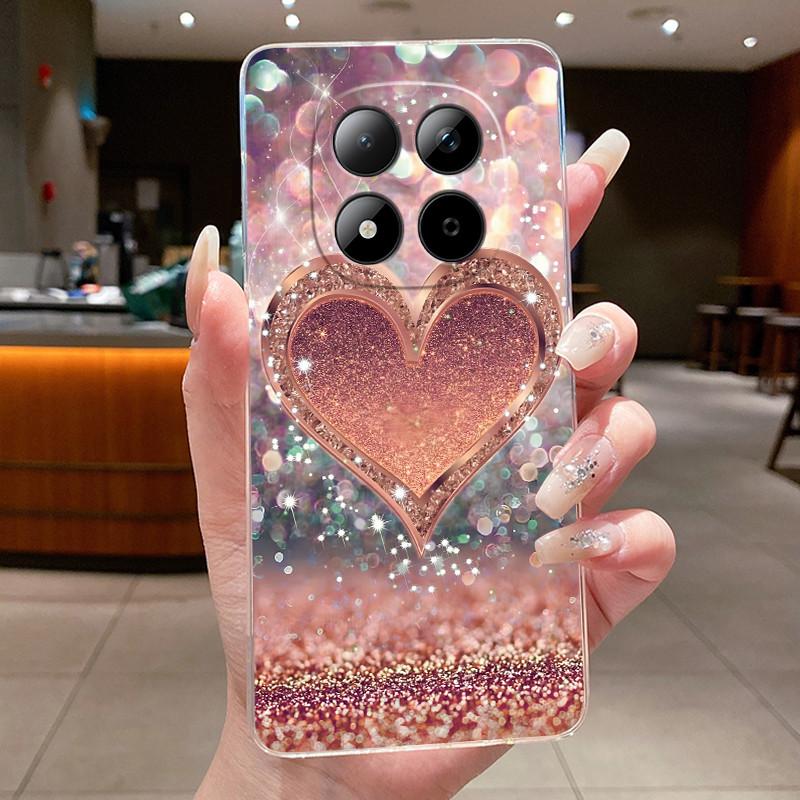 For Xiaomi Redmi Note 15 Pro Plus Case Luxury Flower Cover Soft TPU Phone Case For Redmi Note 15 Note15 Pro + 5G Fundas Bumper