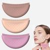 2Pcs Silicone Facial Massage Brush Lymphatic Drainage Roller Jawline Sculpting Tool Ergonomic Face Cleansing Neck Care