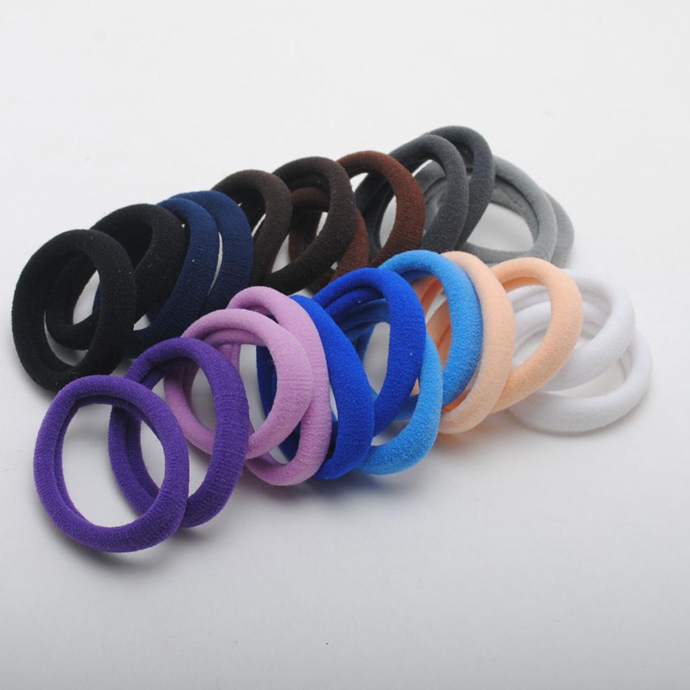24pcs Hair Scrunchies Girls Headbands Hair Holders Girls Tie Gum Rubber Bands Girls Hair Elastics Accessories Girl Headwear