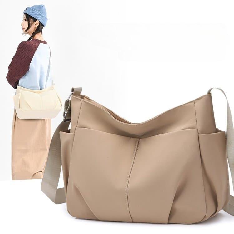 Borsa a tracolla semplice grande capacità messenger tote borsa da donna