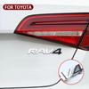 1PCS  ABS Car Body Trunk Emblem Sticker Rav4 LOGO For  RAV4 SUV Badge Auto Rear Letter Decal Exterior Accessories