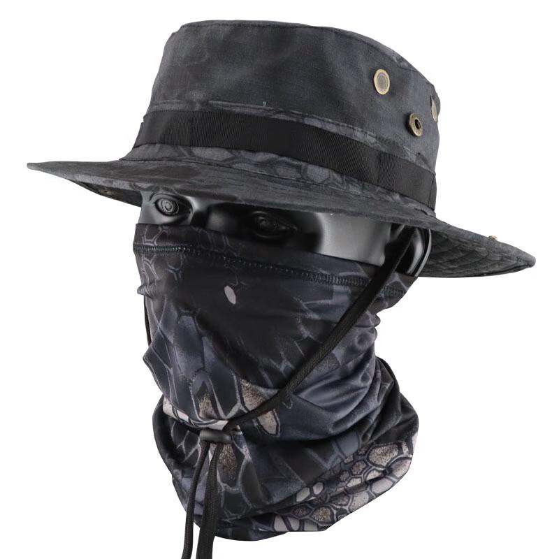 

Black Python Pattern Summer Sun Protection Gaiter