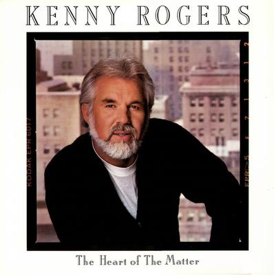 LP Record KENNY ROGERS  The Heart Of The Matter AJL17023 RCA 1985 US CountryFolk Used