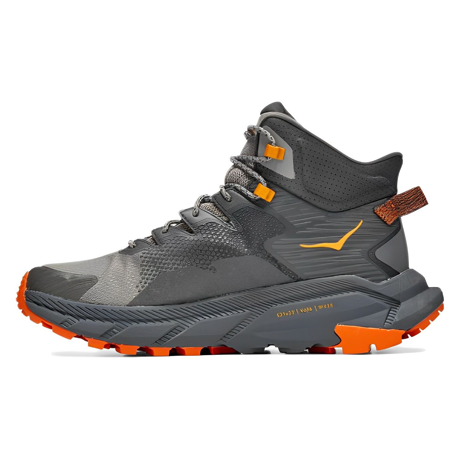 

HOKA Trail Code GORE-TEX Castlerock Persimmon Orange Мужские кроссовки Серые 1123165-CPOR 42.5