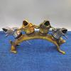 Turtle Wine Pourer Metal Decanter Spout with Drip-Free Design Elegant Bar Accessory