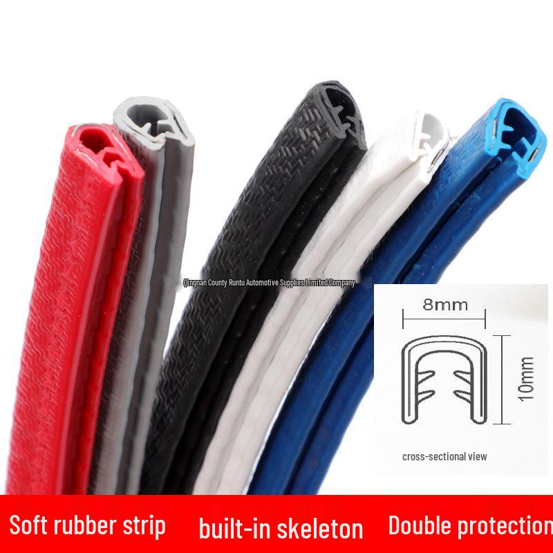 U-Shaped Car Edge Anti-Collision & Decorative Strip