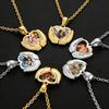 Custom Photo Necklace Stainless Steel Personalized Picture Pendant Necklaces for Women Men Couple Children Jewelry Gifts