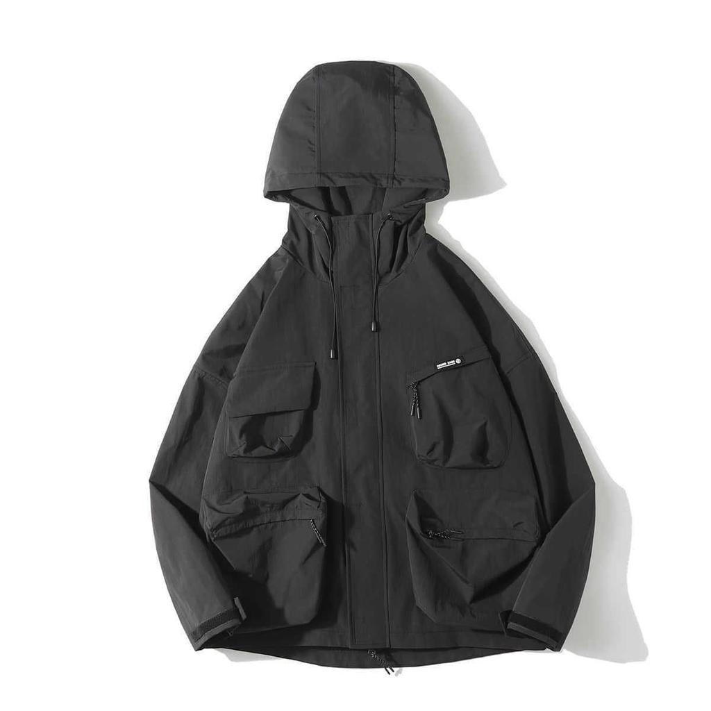 GOPUDO Men's Retro Multi-pocket Outdoor Jacket - Autumn 2025 Trend, Style GS1258
