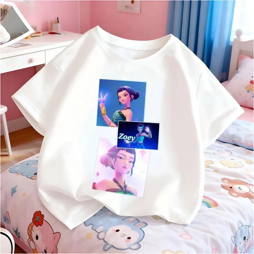 Children Kids T-shirt KPop Demon Hunters Tshirt KPop Demon Hunters Clothes Boys Girls Tee Top