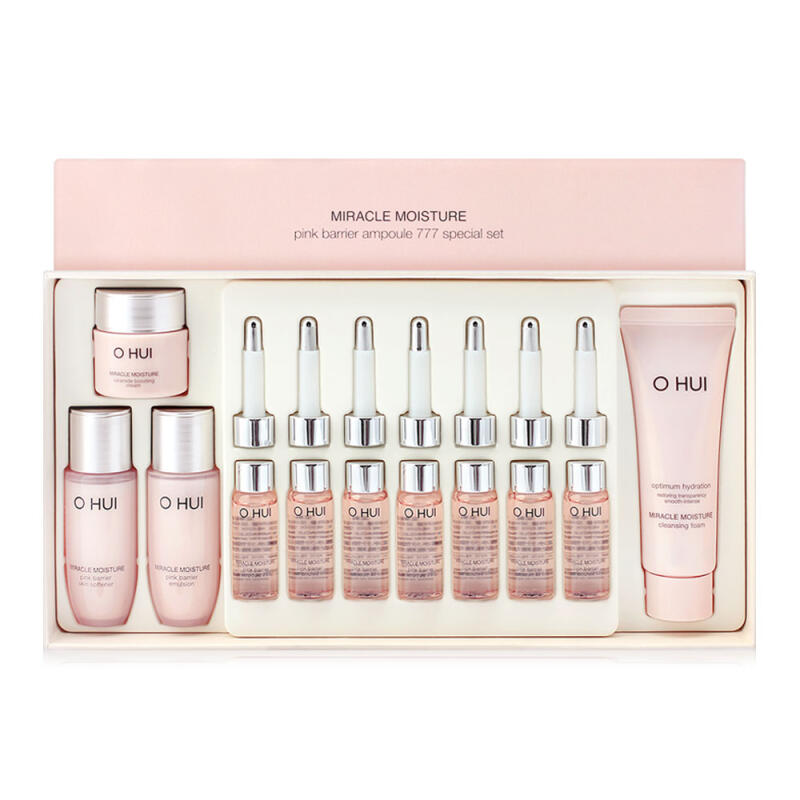 Ohui Miracle Moisture Розовая Барьерная Сыворотка 777 Special