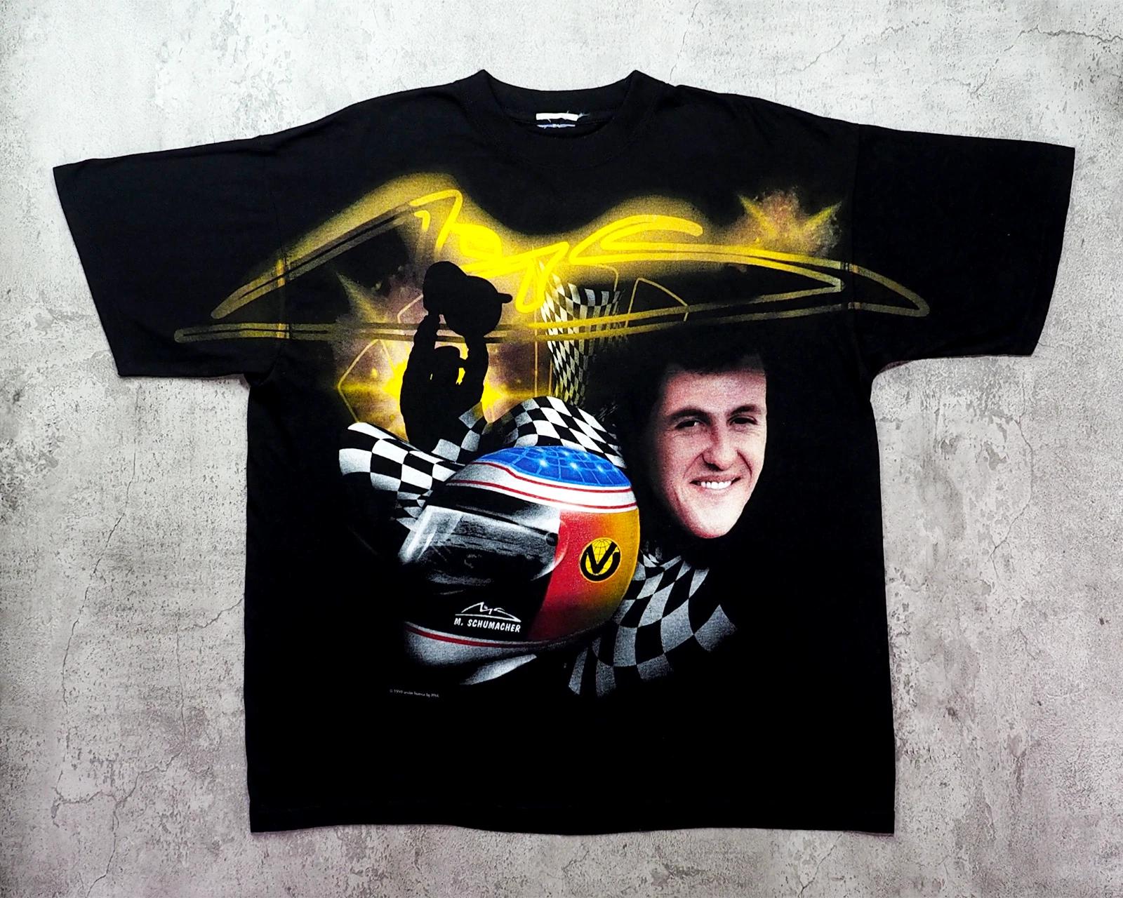 Vintage 1999 Michael Schumacher Track Shirt Size XL XL
