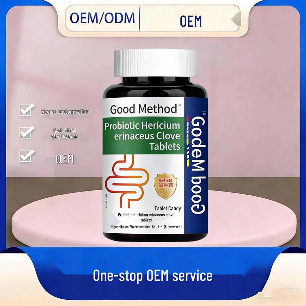 Probiotic Lion's Mane Clove Tablets
