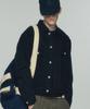 LEIRE Washed Denim Trucker Jacket [Washed Black]