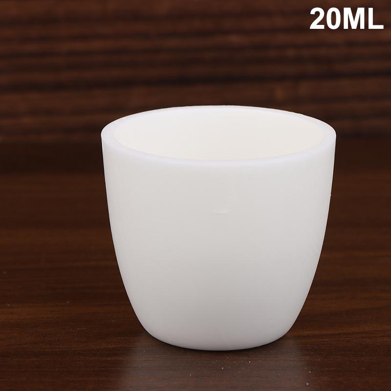 1 ks vysokoteplotní 1600°C hliníková kelímek korundový kelímek 3ml-100ml 99% hliníková popelnicový kelímek bez víka pro experiment