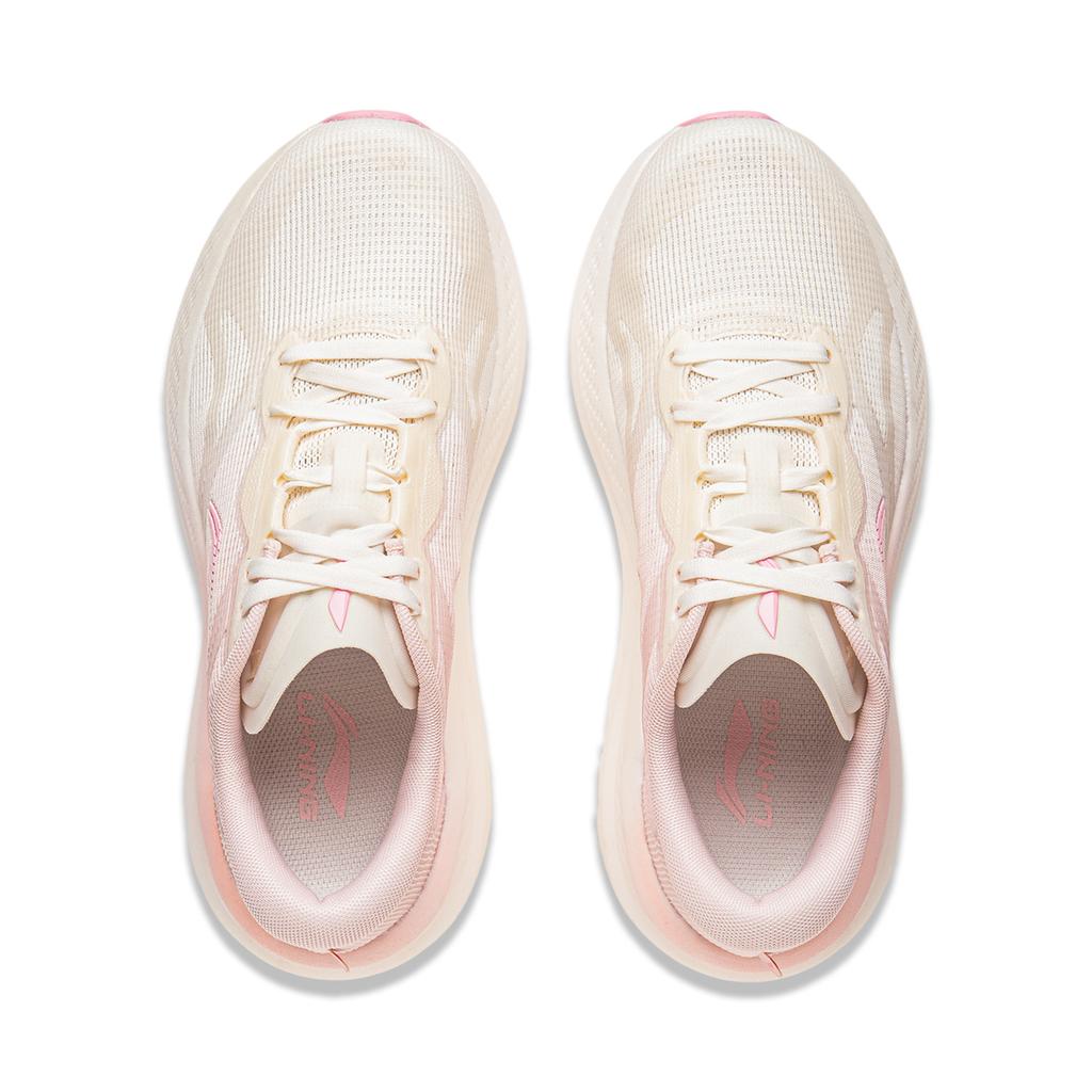 Li Ning Leisurely Slip Resistant, Abrasion Resistant, Breathable, Height Increasing Low Top Running Shoes Women's ARSV028-5