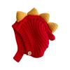 Children's Animal Pattern Bonnet Warm Winter Hat Soft Knitted Bonnet Caps Trendy Headwear for Outdoor Activity