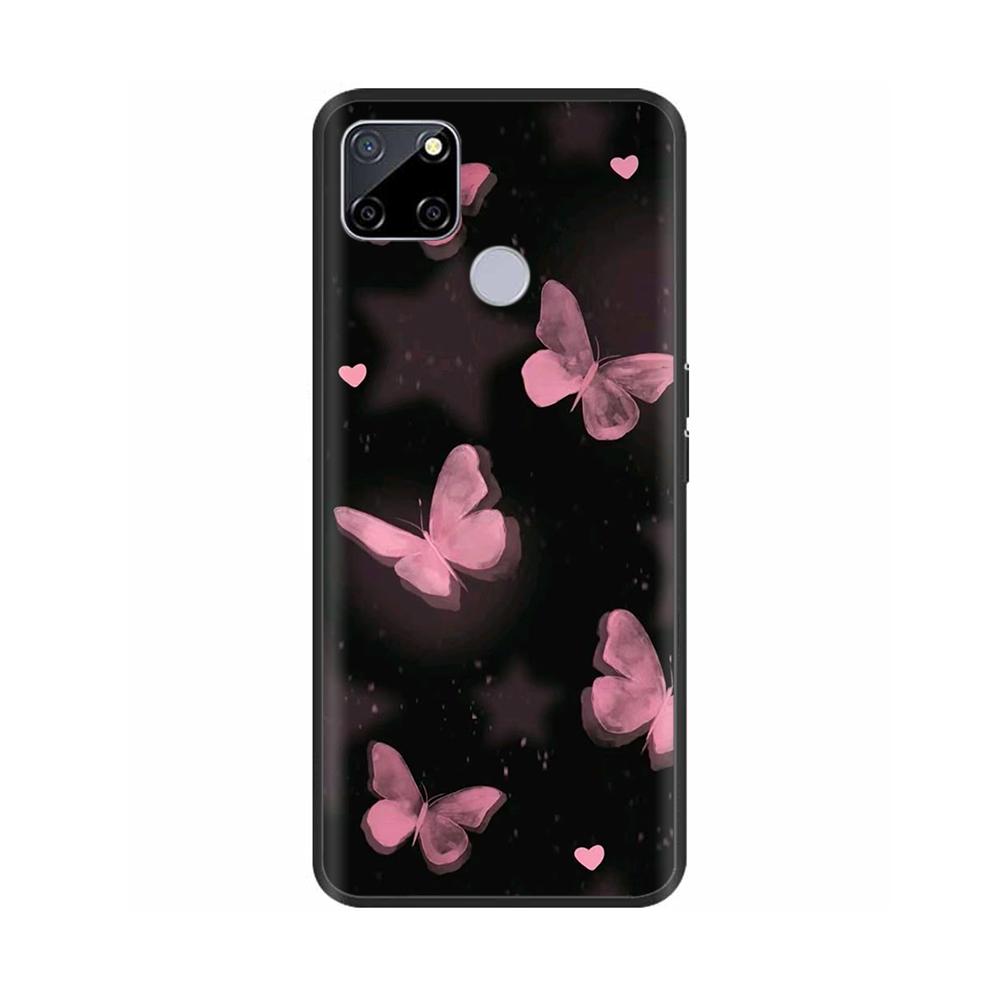 Case For Realme C25 C25s Coque Realme 7i RMX2193 Soft Cartoon Silicone Fundas Phone Case For OPPO REALME C12 Capa Cover Bumper