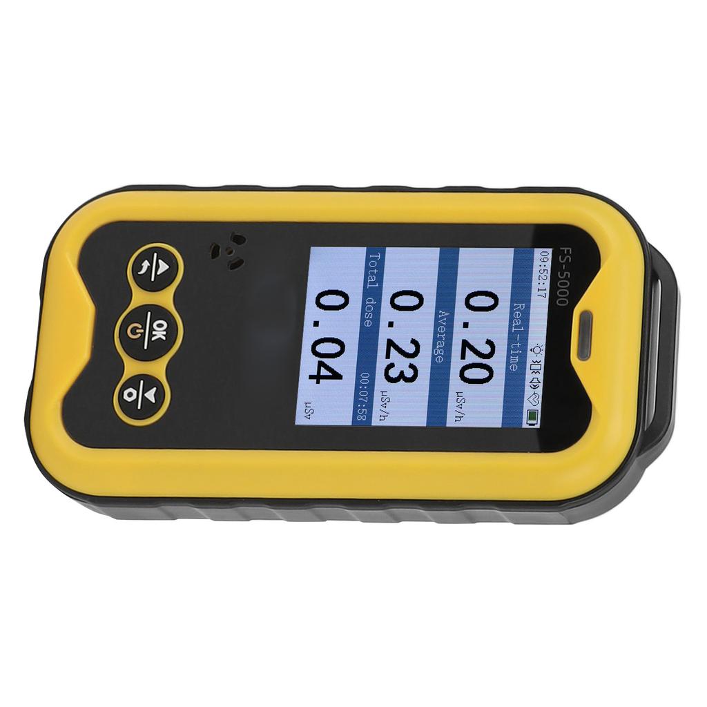 Portable Radiation Monitor Meter,   LCD Screen and   Threshold High Detection Detector with Alarm for X, Gamma and Beta Rays