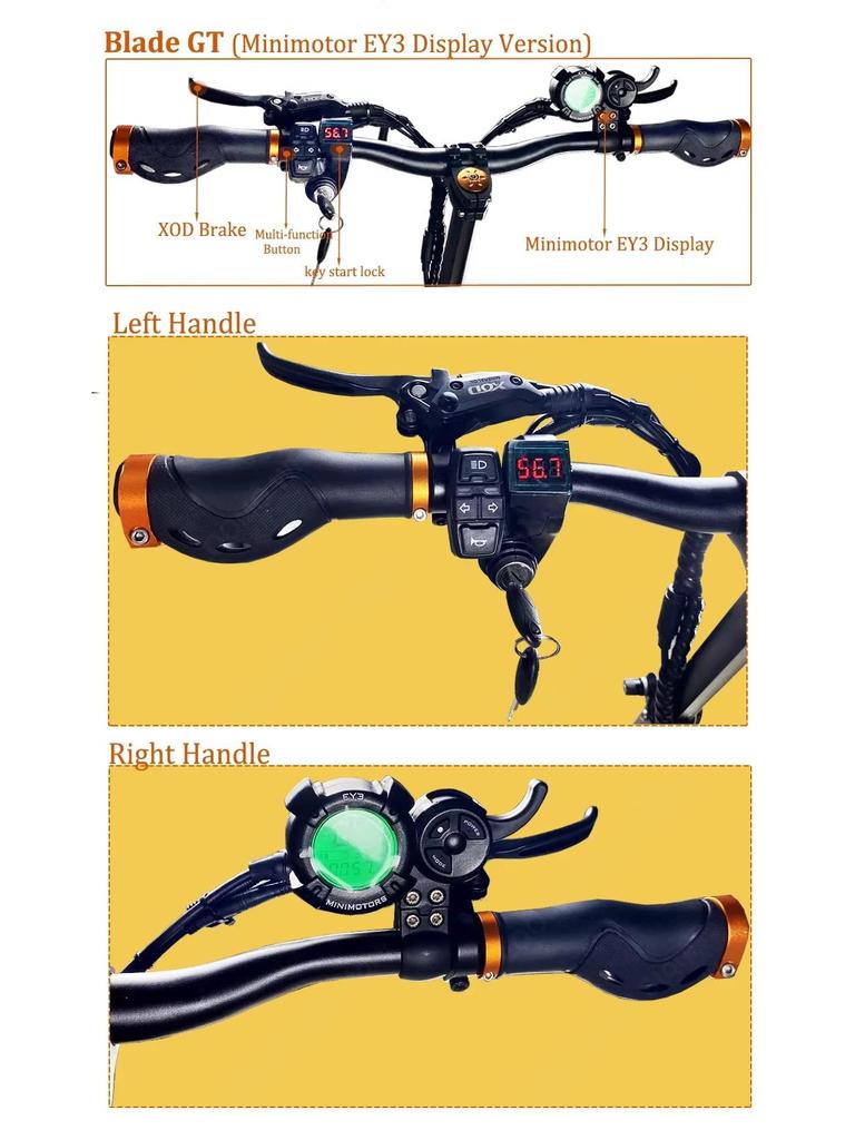 Blade GT Electric Scooter Accessories [App Version 2024-2025 Only]