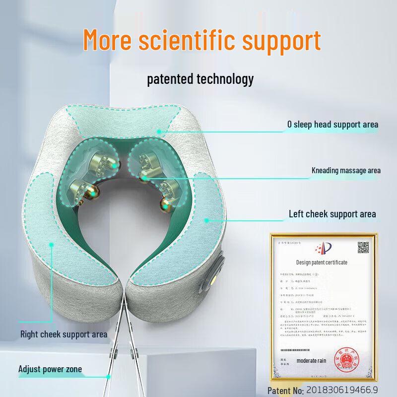 Multi-functional U-shaped Neck Massager