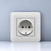 EU Standard Single Power Socket Switch Usb Wall Sockets Double Sockets 86 Type Wall Sockets TV Telephone Sockets