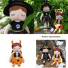 Cute Halloween Witch Pumpkin Doll Plush Toy For Spooky Decor