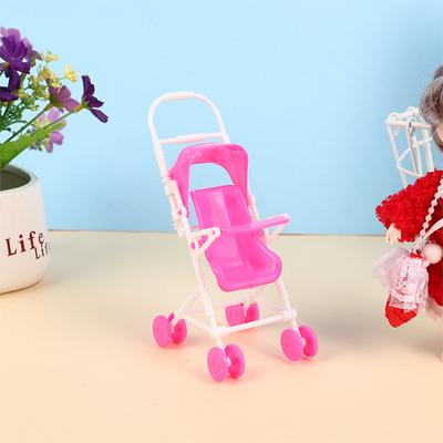1 Pieza Decoraciones de Escena para Casa de Muñecas 12 cm Accesorios para Cochecito de Bebé Cuna